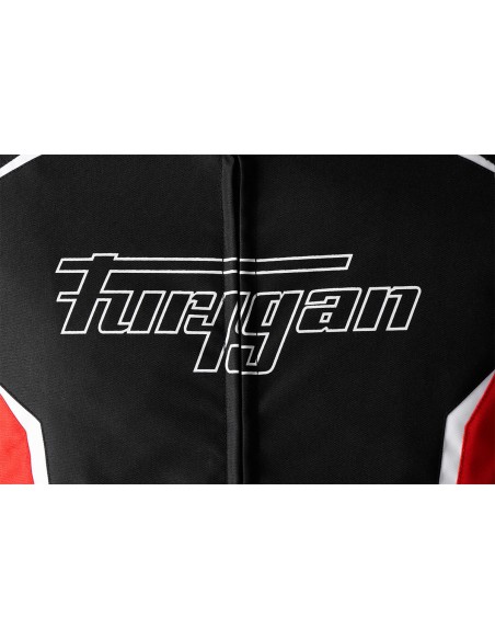 Chaqueta Furygan Yori Negro-rojo-blanco S