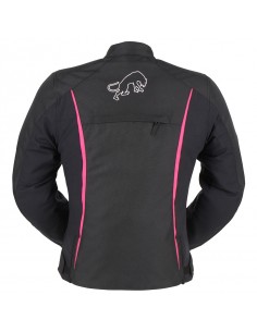 Chaqueta Furygan Odessa Negro-blanco-rosa S 2