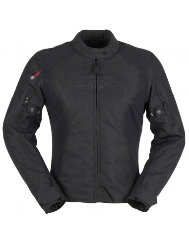 Chaqueta Furygan Odessa Negro-blanco-rosa S