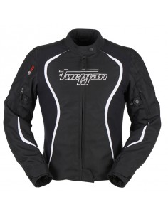 Chaqueta Furygan Odessa Negro y blanco S