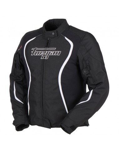 Chaqueta Furygan Odessa Negro y blanco S