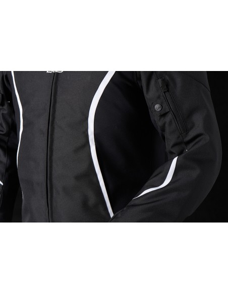 Chaqueta Furygan Odessa Negro y blanco S