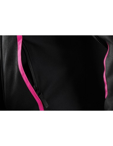 Chaqueta Furygan Odessa Vented 3IN1 Negro-blanco-rosa S