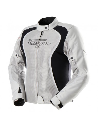 Chaqueta Furygan Odessa Vented 3IN1 Blanco y negro S