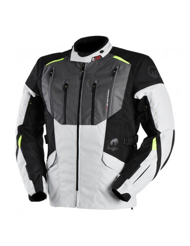 Chaqueta Furygan Brooks Negro-blanco-antracita S