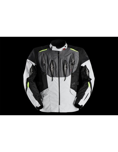 Chaqueta Furygan Brooks Negro-blanco-antracita S