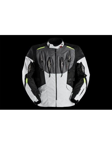 Chaqueta Furygan Brooks Negro-blanco-antracita S