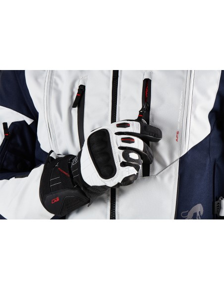 Chaqueta Furygan Brooks Blanco y azul S