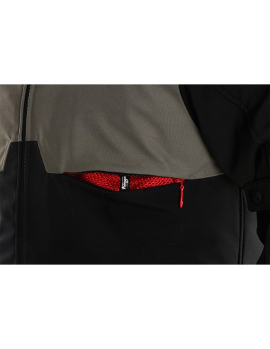 Chaqueta Furygan Addax Negro y caqui S