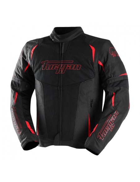 Chaqueta Furygan Ultra Spark 3IN1 Vented+ Negro y rojo S