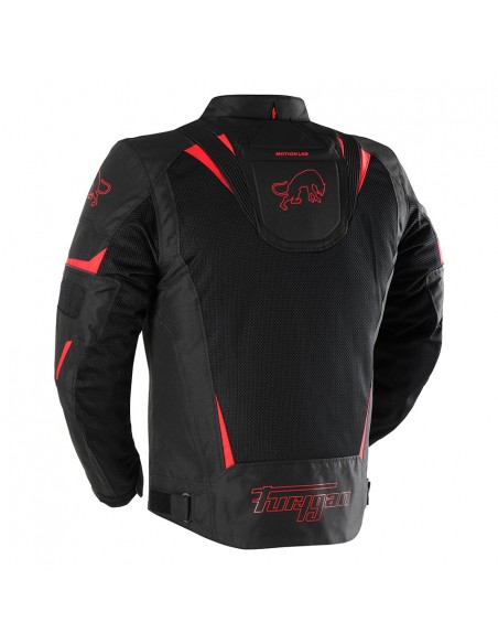 Chaqueta Furygan Ultra Spark 3IN1 Vented+ Negro y rojo S