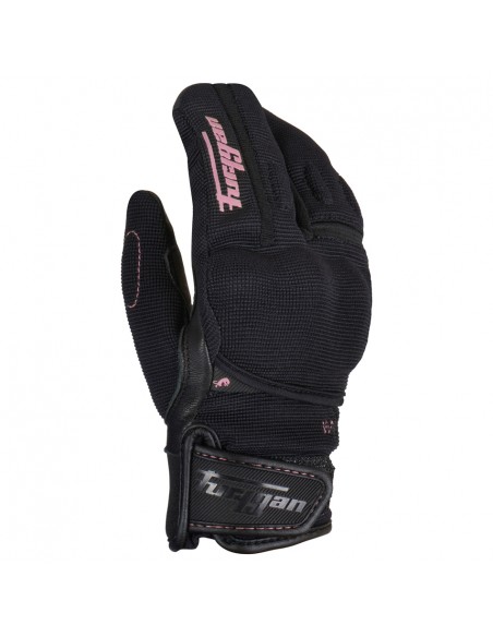 Guantes Furygan Jet Lobster Kid D3O Negro y rosa