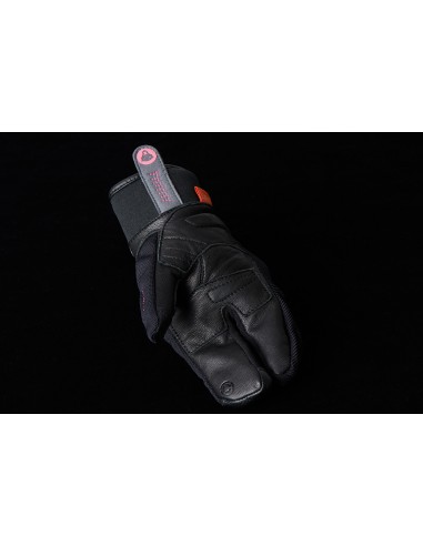 Guantes Furygan Jet Lobster Kid D3O Negro y rosa