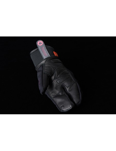 Guantes Furygan Jet Lobster Kid D3O Negro y rosa