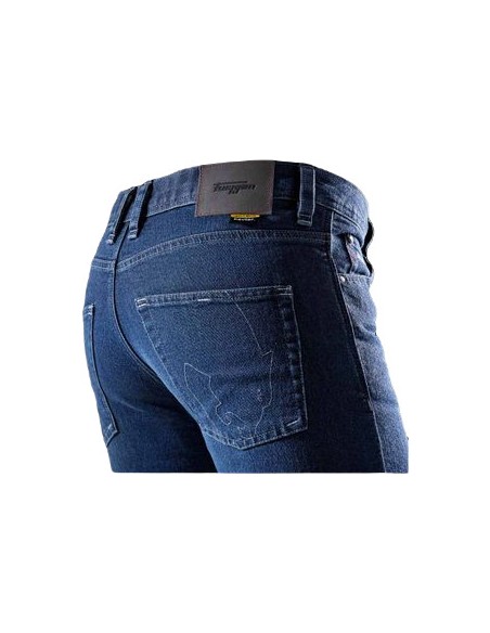 Pantalón Vaquero Furygan K12 X Kevlar Straight Azul medio