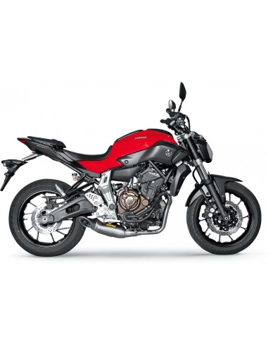 Escape Akrapovic Racing Line Titanio Plata S-Y7R1-HAFT