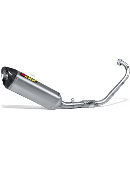 Escapamento Akrapovic Racing Line Titanium Silver S-Y125R4-HRT