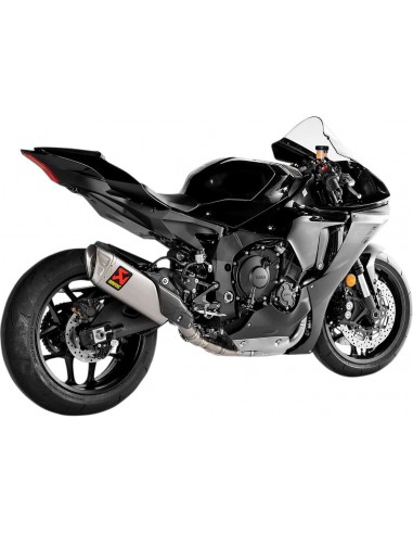 Escape Akrapovic Racing Line Titanium Silver...