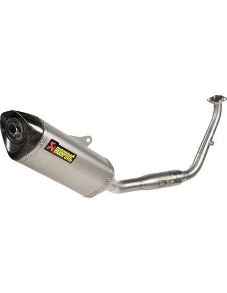 Escapamento Akrapovic Racing Line Titanium Silver S-Y125R8-HZT