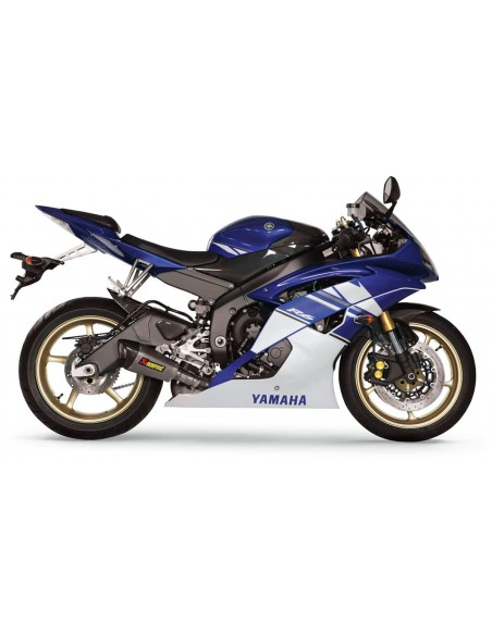 Escapamento Akrapovic Slip-On Prata Titânio S-Y6SO9-ASZ