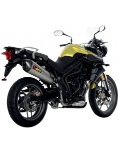 Escapamento Akrapovic Slip-On Prata Titânio S-T800SO1-HZAAT