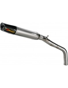 Escapamento Akrapovic Slip-On Prata Titânio S-H6SO11-HACT