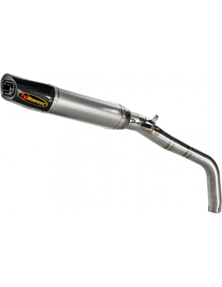 Escapamento Akrapovic Slip-On Prata Titânio S-H6SO11-HACT