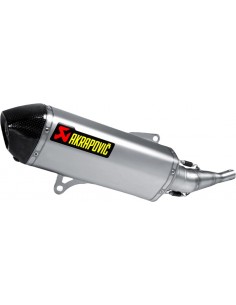 Escapamento Akrapovic Slip-On em Aço Prata S-Y2SO7-HRSS