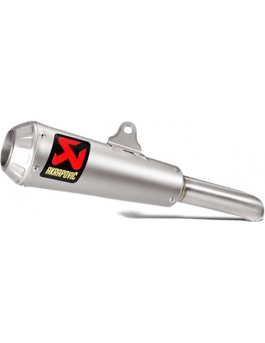 Escapamento Akrapovic Slip-On Prata Titânio...