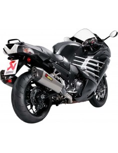 Escapamento Akrapovic Slip-On Prata Titânio S-K14SO6-HZAAT
