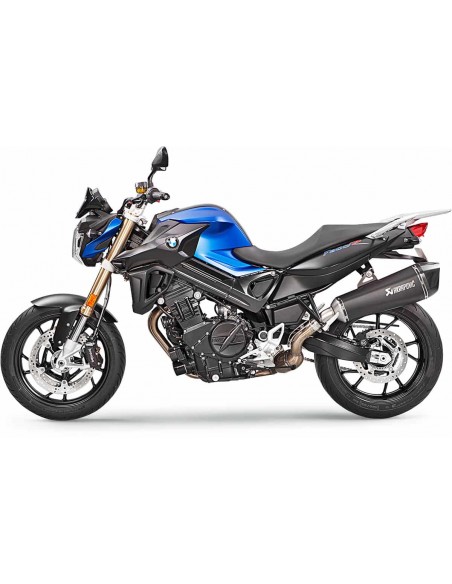 Escapamento Akrapovic Slip-On Preto Titânio S-B8SO7-HZAABL