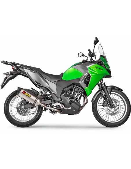 Escapamento Akrapovic Slip-On Prata Titânio S-K3SO2-HZT