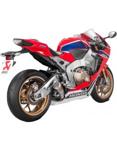 Escapamento Akrapovic Slip-On Prata Titânio S-H10SO18-CBT