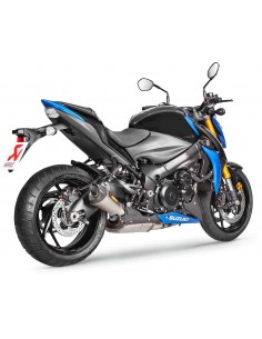Escapamento Akrapovic Slip-On Prata Titânio S-S10SO11-HASZ