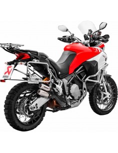 Escapamento Akrapovic Slip-On Prata Titânio S-D9SO10-HIFFT