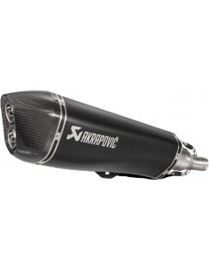Escapamento Akrapovic Slip-On em Aço Preto S-PI5SO1-HRAASSBL