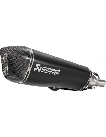 Escapamento Akrapovic Slip-On em Aço Preto S-PI5SO1-HRAASSBL