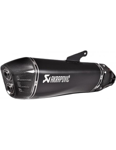 Escapamento Akrapovic Slip-On Preto Titânio S-K10SO21-HRAABL
