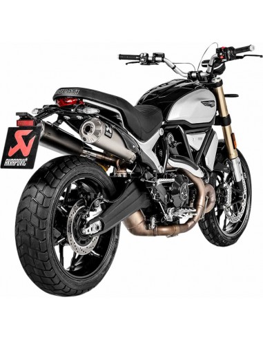 Escapamento Akrapovic Slip-On Prata Titânio...