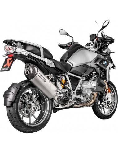 Escapamento Akrapovic Slip-On Prata Titânio...