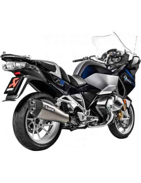 Escapamento Akrapovic Slip-On Prata Titânio S-B12SO21-HALAGT