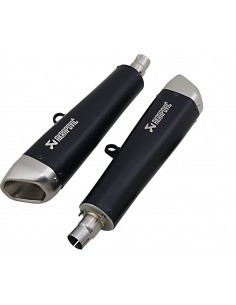 Escapamento Akrapovic Slip-On Preto Titânio S-T12SO2-HCQTBL