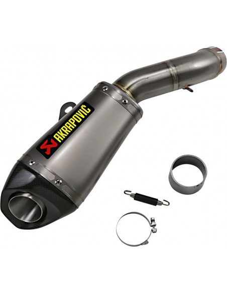 Escape Akrapovic Slip-On Titânio Prata S-K9SO7-ASZT