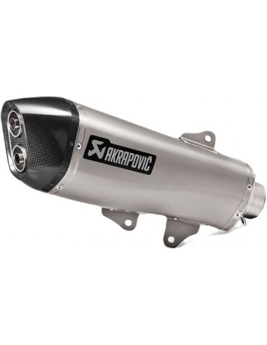 Escape Akrapovic Slip-On Acero Plata S-Y4SO18-HRAASS