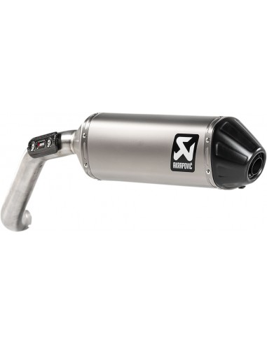 Escapamento Akrapovic Slip-On Prata Titânio...