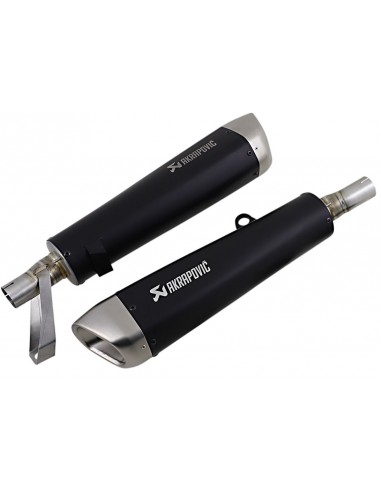 Escapamento Akrapovic Slip-On Preto Titânio...