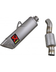 Escape Akrapovic Slip-On Titanio Plata S-H10SO25-APLT/TD