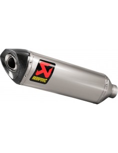 Escapamento Akrapovic Slip-On Prata Titânio S-Y10SO19-RT/TD