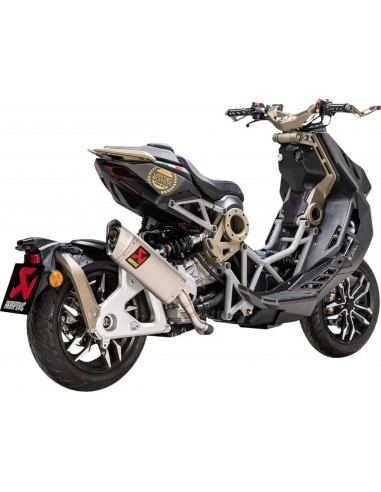 Escape Akrapovic Slip-On Titanio Plata S-IT125SO2-APT