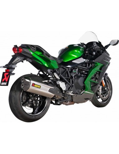 Escapamento Akrapovic Slip-On Prata Titânio...
